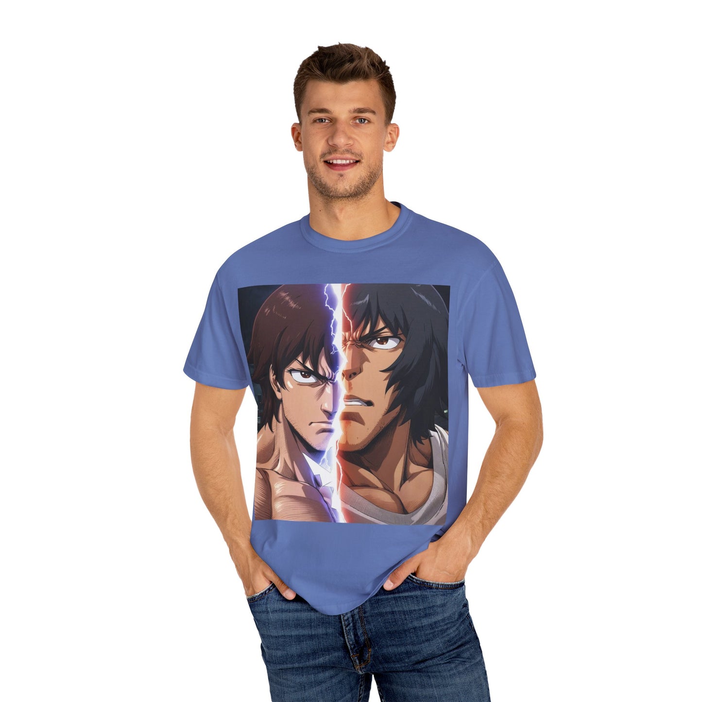 Clash of Titans: Baki vs Kengan Ashura Showdown Tee