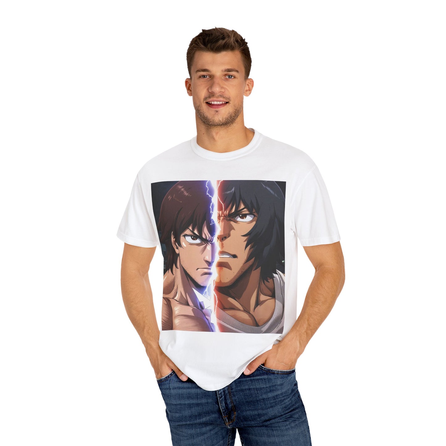 Clash of Titans: Baki vs Kengan Ashura Showdown Tee