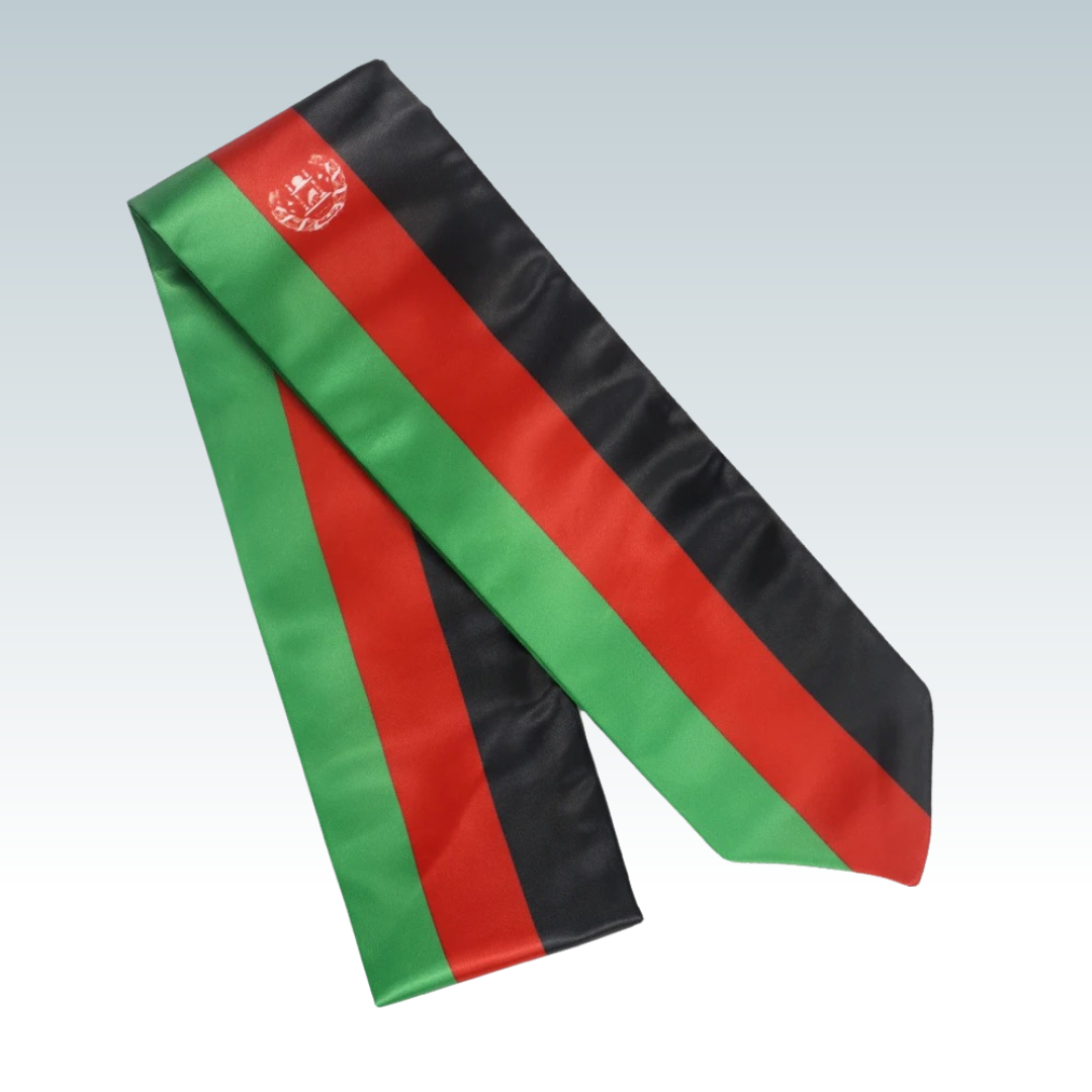 Afghanistan Graduation Sash