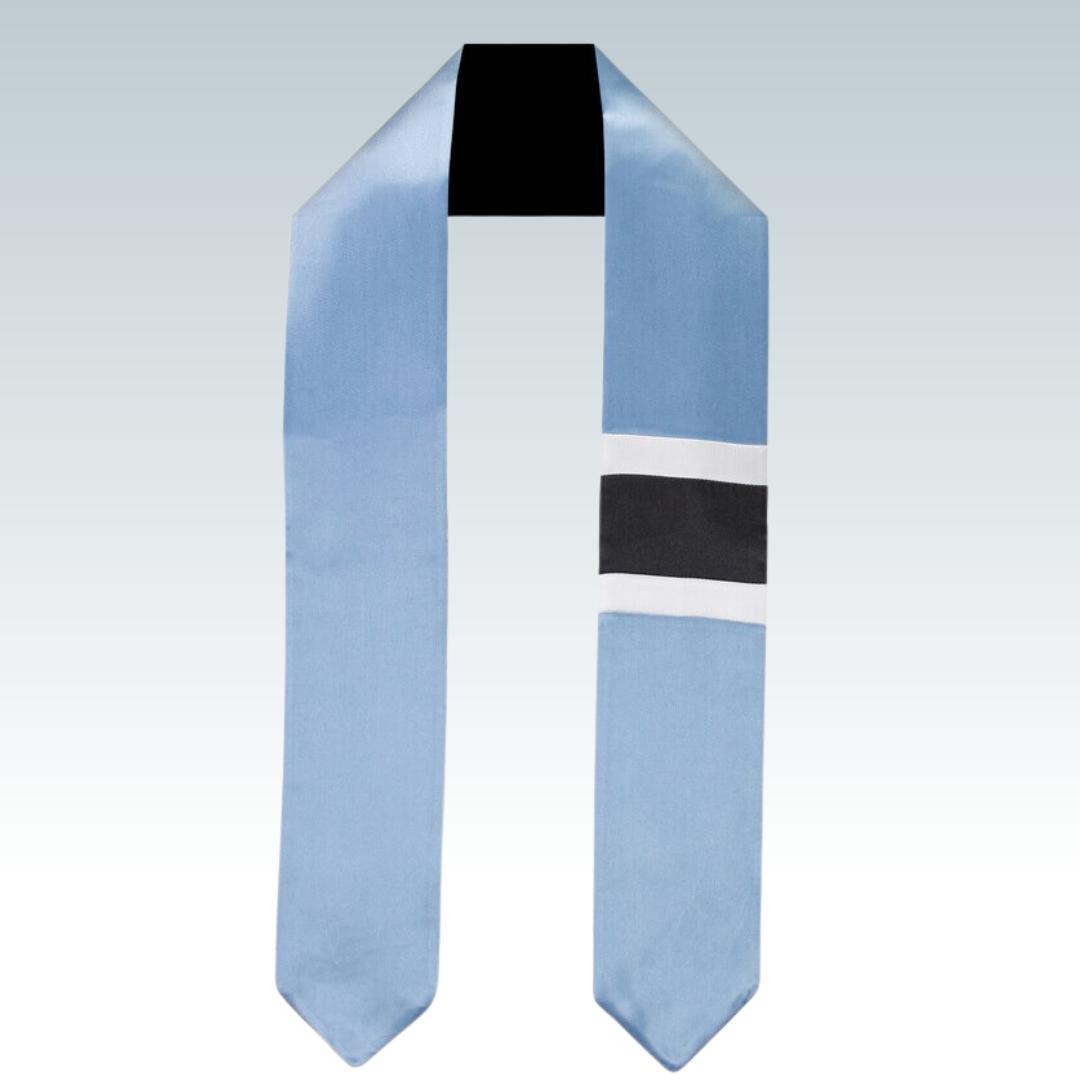 Botswana Graduation Sash or Stole