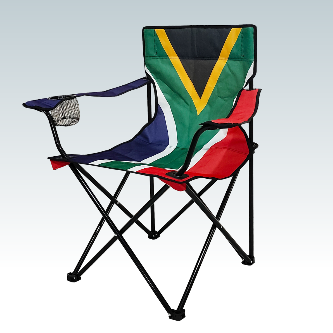 South Africa Flag Camp Chair 